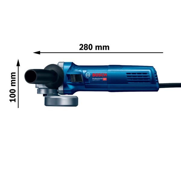 Esmerilhadeira angular Bosch GWS 9-125 S, 900 W, 220V - Image 7