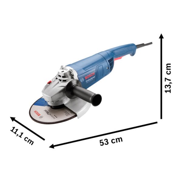 Esmerilhadeira 9" Bosch GWS 2200-230 - 2200W 220V - Image 4